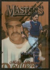 1997 Topps Finest Masters Bronze Unpeeled #50 Mike Piazza Los Angeles Dodgers