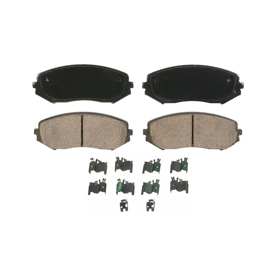 Комплект передних задних дисковых тормозных колодок подходит для Suzuki Grand Vitara 2006-2014 годов выпуска - Изображение 3 из 4