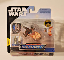 Star Wars Micro Galaxy Squadron Luke Skywalker   s LANDSPEEDER  80 Chase Jazwares