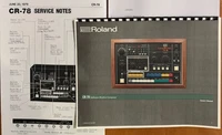 Roland Rhythm Composer CR-78,TR-808 Service Notes