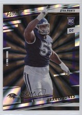 2022 Panini Prestige Rookies Xtra Points Sunburst Travis Jones #358 19di