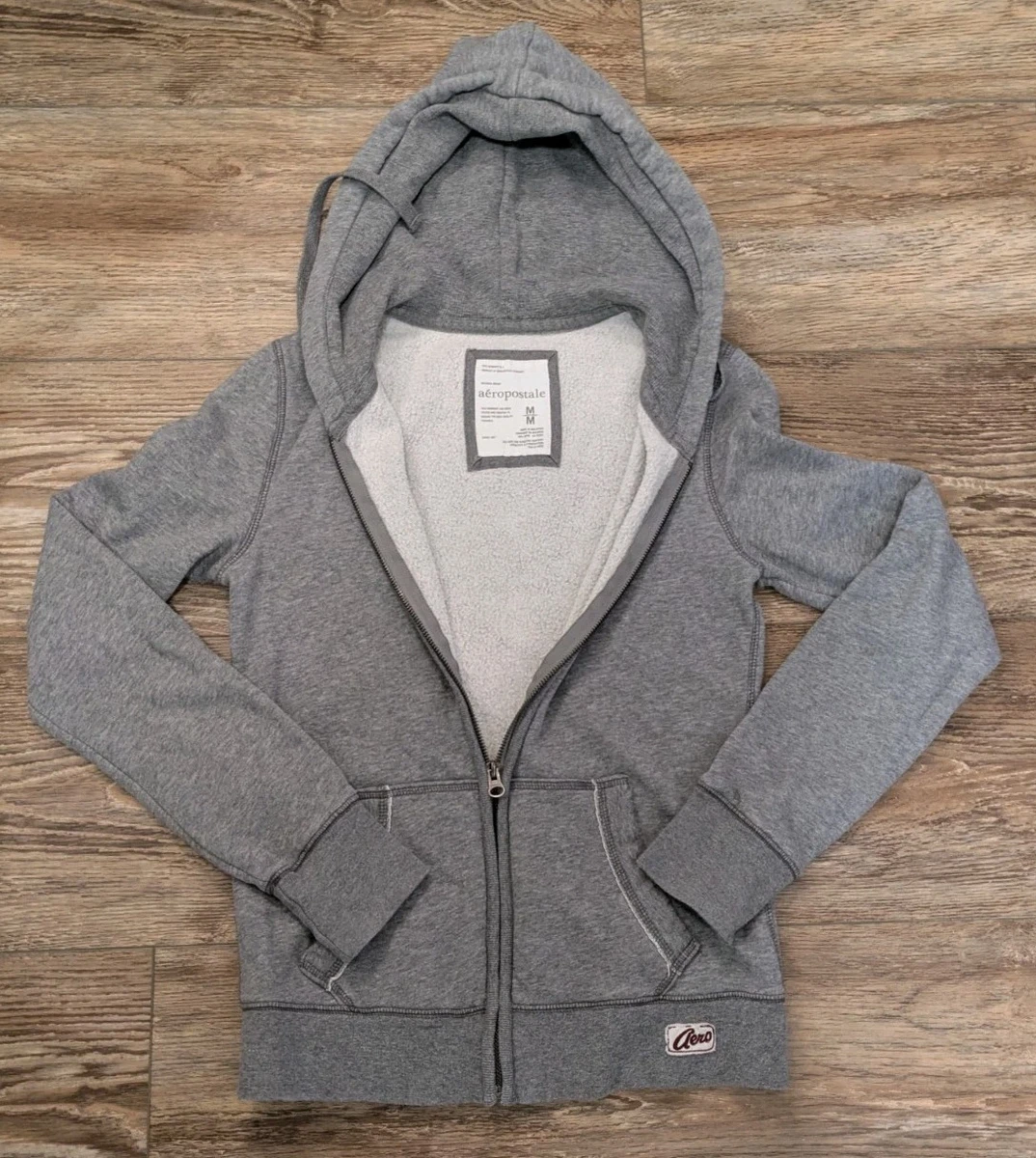Pull Femme Gris Aeropostale - Taille Small (S), Coupe Régulière - Occasion Très Bon état, Presque Jamais Porté
