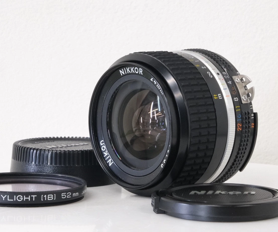 Preços baixos em Nikon AI-S lentes de câmera f/2.8 24mm Focal | eBay