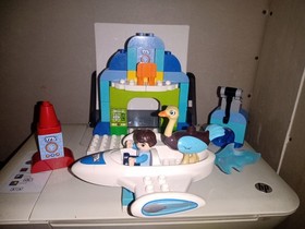 LEGO DUPLO TOMORROWLAND MILES' STELLOSPHERE HANGER SET #10826(99% COMPLETE) GUC 