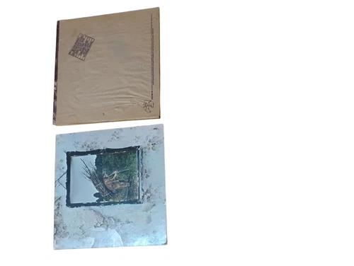 LED Zeppelin untitled & In through the out Door Lot vinyl lp Records Vintage