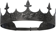 King Crown for Men, Crown for Men, Medieval Prince Headband  Royal Crowns for M