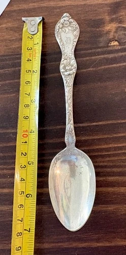 Antique Sterling silver spoon. Pat.May 22 1900 1.9 oz