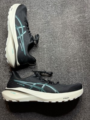 Asics GT-2000 13 Men s Size 13 Running Shoes  Black Wave / Teal 