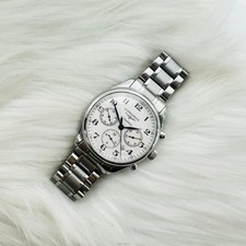 Longines Automatic Master Collection Chrono Steel Men's Watch 139398492 7