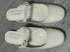 Larroude Blair Mule Soft Patent Leather in Ivory, Size 7.5 Retails $350 — photo 2