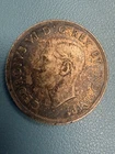 1939 CANADA 1 DOLLAR GEORGE VI ROYAL VISIT SILVER TONED