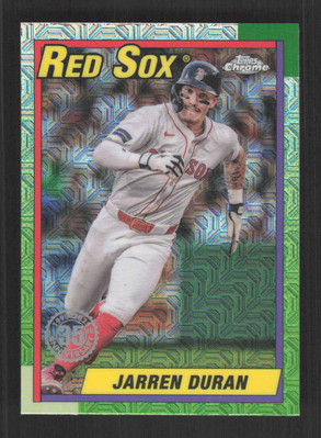 Jarren Duran 2025 Topps Series 1 Silver Pack Mojo #T90C-22 | eBay