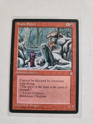 Stone Spirit - Ice Age - MTG Magic - Uncommon - Red Creature