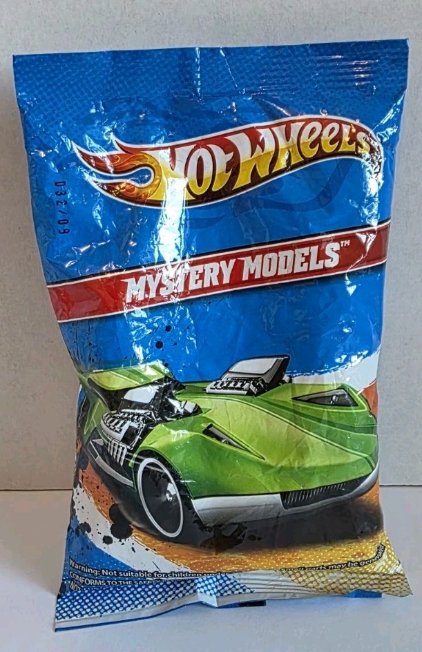 Hot Wheels 2011 Mystery Models Chevy Camaro Concept Steel Blue Sealed in Bag