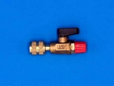 Brass R410 Refrigeration Ball Valve Adapter for Freezer, Fridge