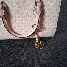 Michael Kors Sheila Satchel Crossbody & Jet Set Wallet Powder Blush NWT 8