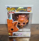 Funko PoP! Pokémon Vulpix #580 Pokemon Center Exclusive Vinyl Pearlescent