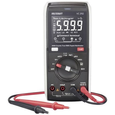 VOLTCRAFT VC-13829990 VC292 Portable Calibrated Multimeter (ISO) Digital True