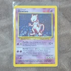 Pokémon TCG Mewtwo Base Set 10/102 Holo Rare 60 HP Wizards 1999-2000 Copyright