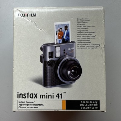 NEW - Fujifilm Instax Mini 41 Instant Camera - Black