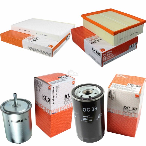 Mahle Kraftstofffilter KL 2 Innenraum LA 93 Luftfilter LX 819 ÖLfilter OC 38-image