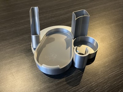Dr. Dabber Switch  2 (New) BOTTOM Collar Tray qtip + hotknife + cap holder
