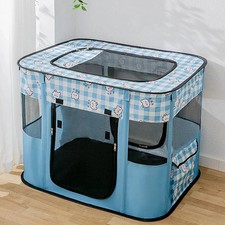 Portable Dog Playpen Pop up Pet Cat Tent Playground Folding Exercise Tent House