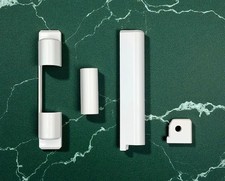Aubi Abdeckkappen Set PVC weiß EK001, EK211, LK006, LK330 (zu EB005 EW001 LL330)