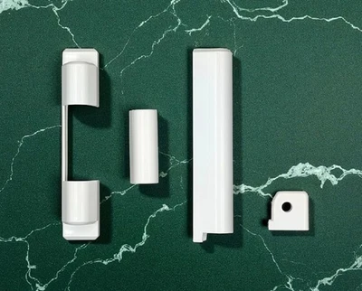 Aubi Abdeckkappen Set PVC weiß EK001, EK211, LK006, LK330 (zu EB005 EW001 LL330)