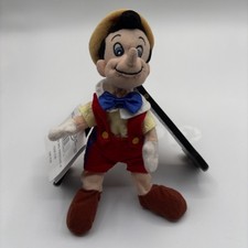 Vintage The Disney Store Pinocchio Bean Bag Plush with Tags 8  