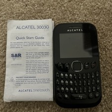 Alcatel Tribe 3003G Black (Unlocked) Mobile Phone