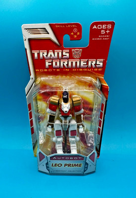 Hasbro TRANSFORMERS AUTOBOT LEO PRIME ''ROBOTS IN DISGUISE'' CYBERTON Optimus 