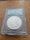 1925 PEACE DOLLAR PCGS MS 63 EXCELLENT STRIKE, LUSTER, AND SURFACE QUALITY FOR