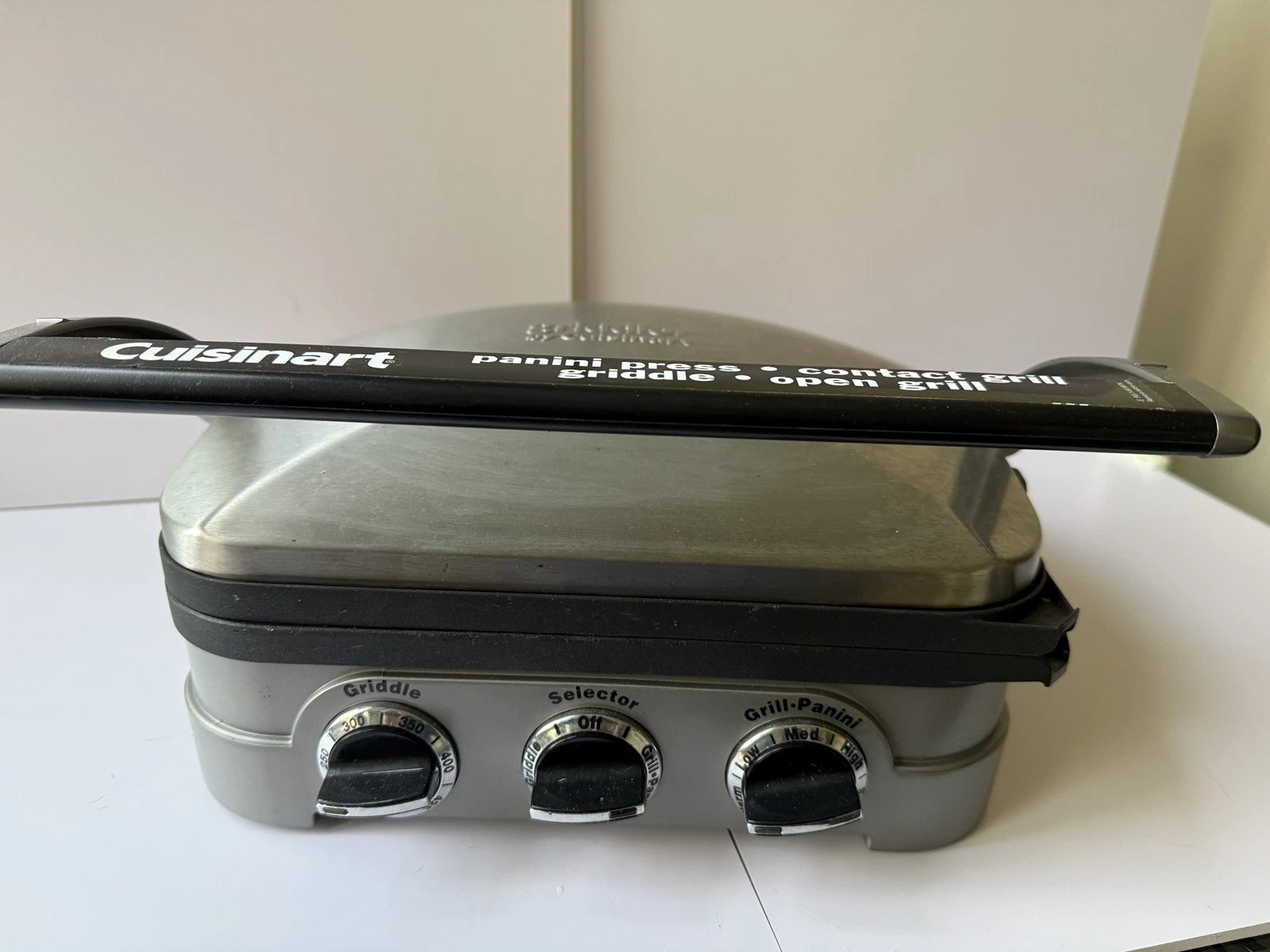 Cuisinart Smokeless Contact Griddler Panini Press Indoor Griddle Grill
Opens in a new window or tab