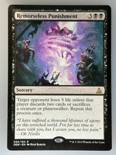 MTG Remorseless Punishment Oath of the Gatewatch (OGW) R 89 LP Magic