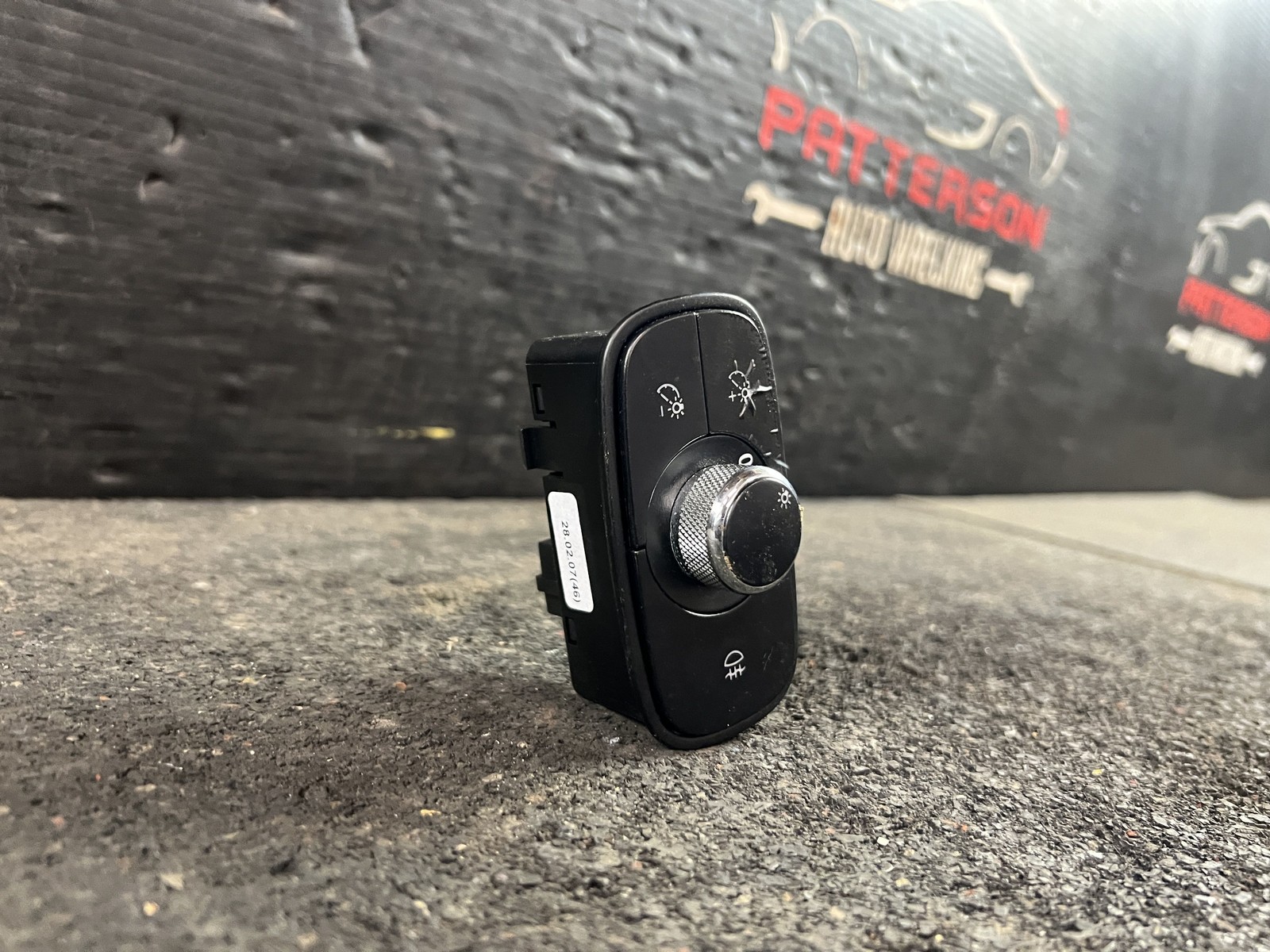 03-18 BENTLEY CONTINENTAL HEAD LIGHT LAMP FOG SWITCH DIMMER CONTROLS 3W0941531B
