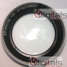 55mm MACRO 20 CLOSEUP LENS FILTER Attachement No.20 IT Camera 55IT20 Circular
