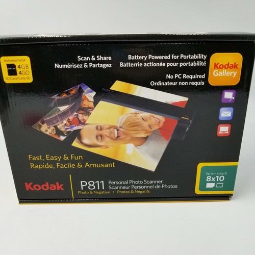 Kodak P811 Personal Scanner Photo 8 1/2 X 11 &