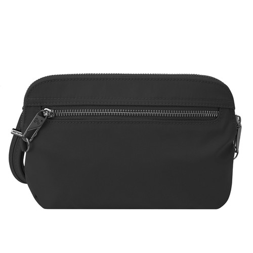 Travelon AntiTheft Tailored Convertible Crossbody Clutch Onyx