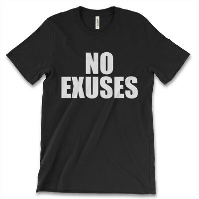 No EXCUSE New Men's Shirt Cross Country Behave Graphics Summer Casual Unique Tee