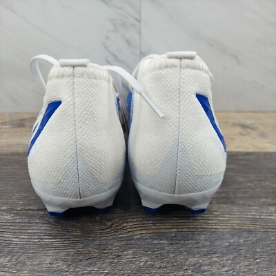 Adidas Predator Edge.2 FG White Blue Soccer Cleats GW2269 Men 13 Women 14 New Adidas Predator Edge.2 FG Cleats Men Size 13 White Blue  main image 4