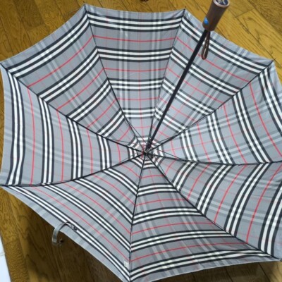 Burberry Black Label Folding Umbrella Nova Checkered fashion