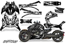 Graphic Stickers Decals for Can-Am Ryker NON RALLY 19-24 & RALLY 19-21 NGTWLF W