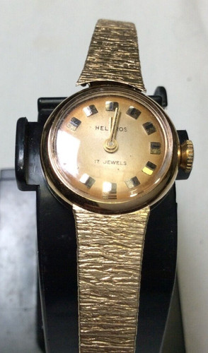 Vintage Helbros womens mechanical watch, 17 jewel, normal wear/age - L1347