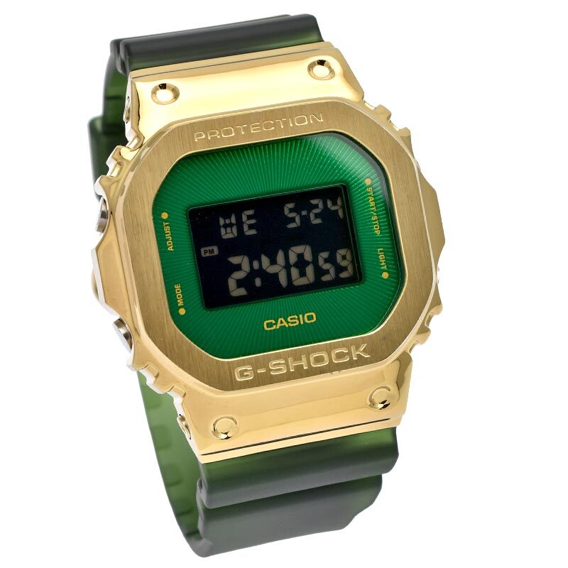 CASIO G-SHOCK GM-5600CL-3JF CLASSY OFF-ROAD Digital Watch Gold