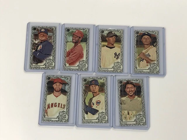 2019 Allen & Ginter MINI BLACK BORDER  Complete Your Set. All in Mini TopLoaders - Image 2 of 2