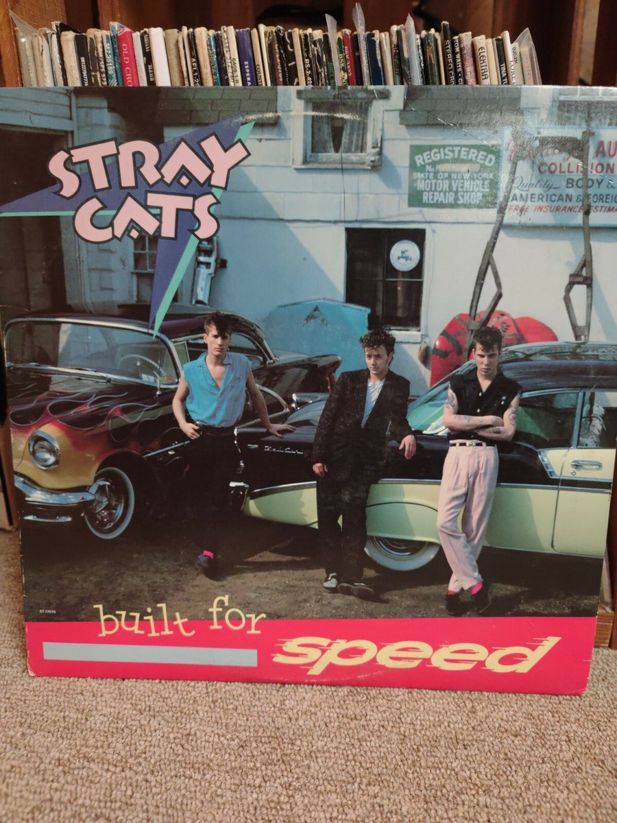 STRAY CATS - BUILT FOR SPEED 台湾 LP Stray Cats – Built For Speed – Vinyl (LP, Album, Compilation