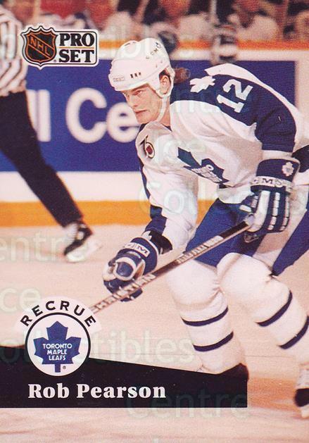 1991-92 Pro Set French #562 Rob Pearson