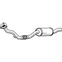 Bosal VorschalldäMpfer FüR Audi A4 8D2 B5 8D5 VW Passat Variant 3B5 3B6 3B3