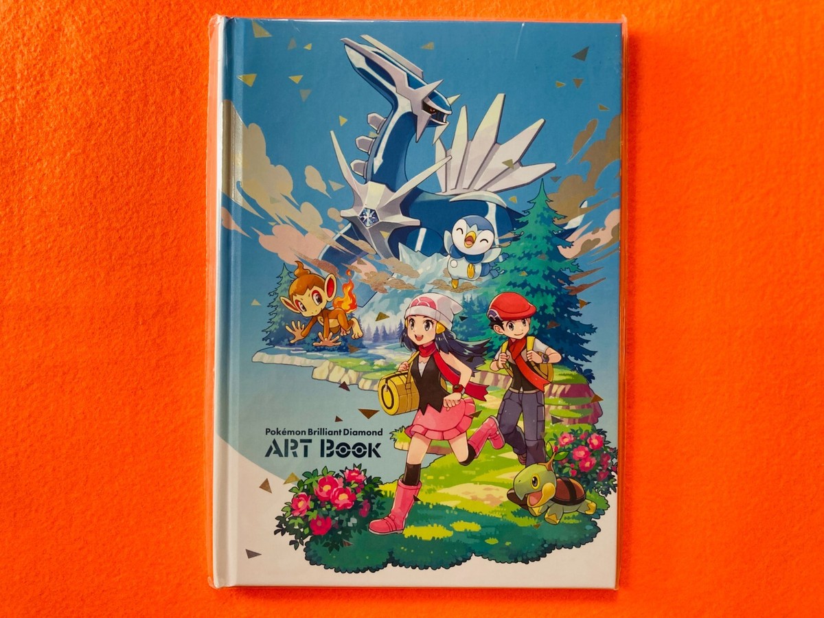 Pokemon Brilliant Diamond & Shining Pearl Privilege Art book set Anime Japan